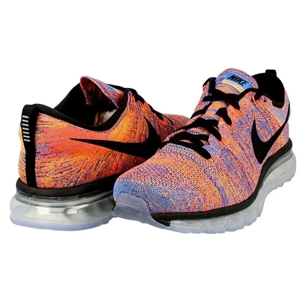 New NIKE FLYKNIT MAX Mens 9 US or Womens 10.5 concord crimson